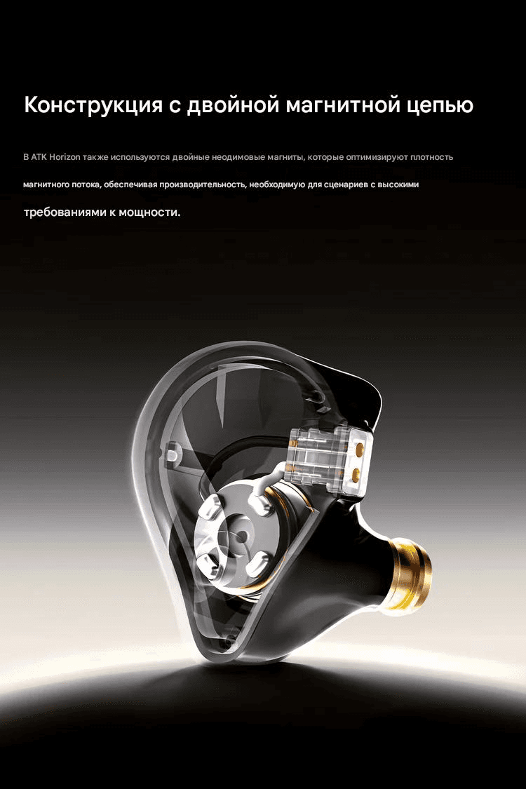 ATK Horizon — мощные игровые IEM с акцентом на позиционное звучание