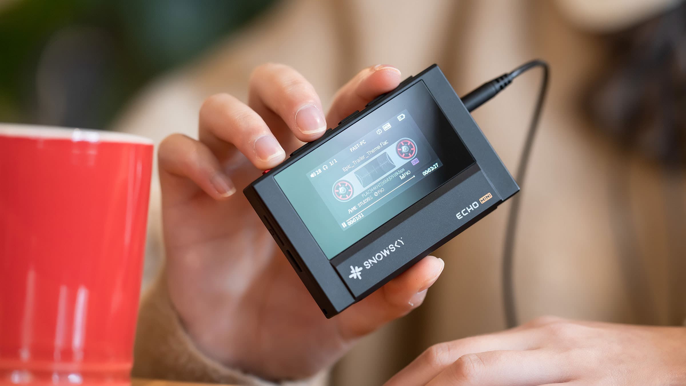 FiiO SNOWSKY ECHO MINI — компактный Hi-Res плеер для ваших IEM