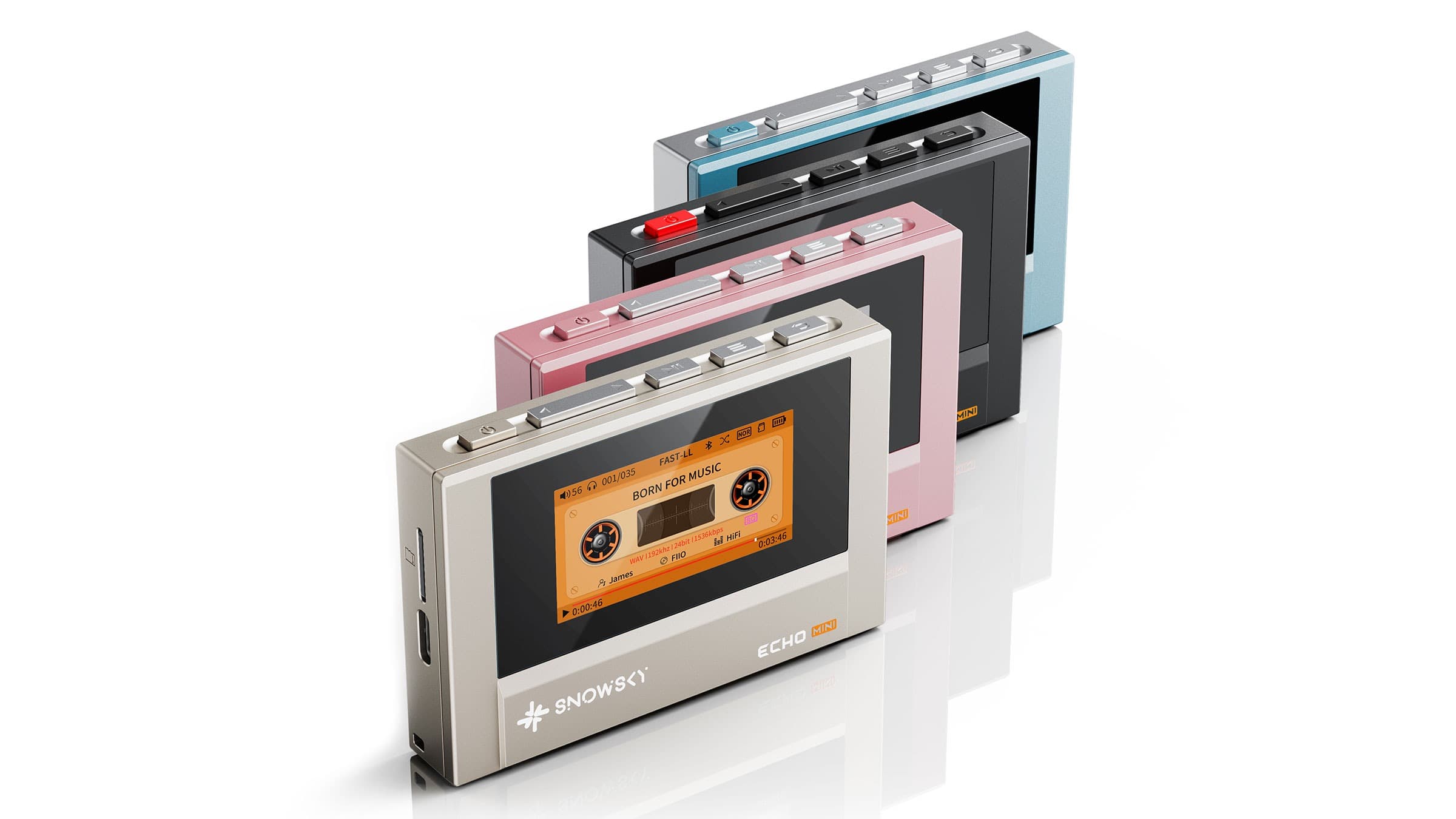FiiO SNOWSKY ECHO MINI — компактный Hi-Res плеер для ваших IEM