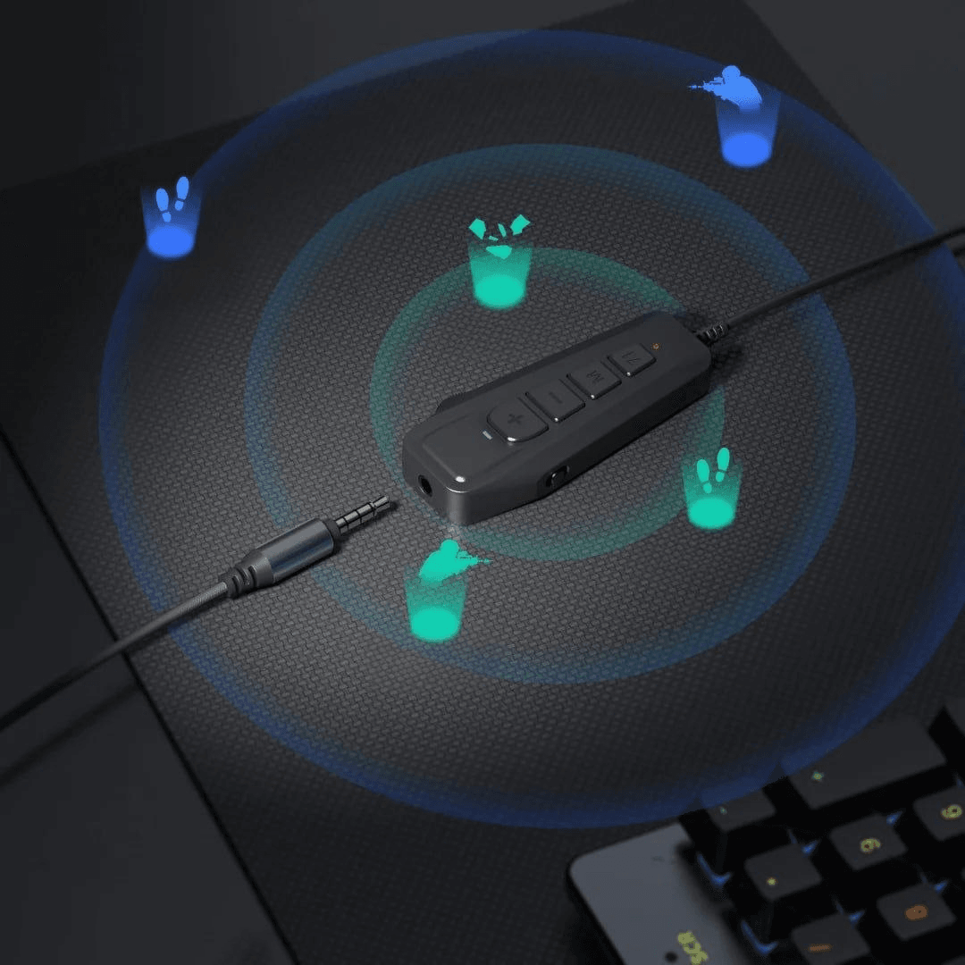 SIMGOT GEW1 USB Gaming Sound Card — внешний USB DAC для ПКSIMGOT GEW1 USB Gaming Sound Card — внешний USB DAC для ПК - фото 2
